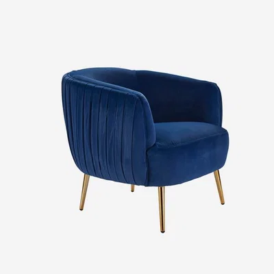 Olivia's Andrew Martin Pippa Occasional Chair Blue