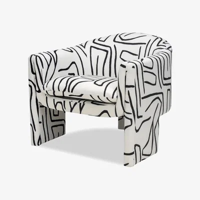 Olivia's Liang & Eimil Iconic Zebra Occasional Chair