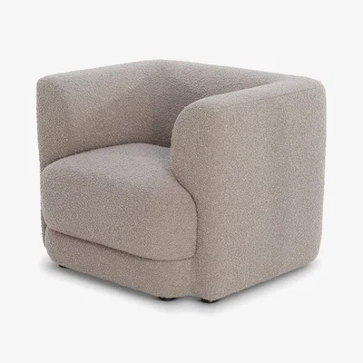 Olivia's Liang & Eimil Lexington Occasional Chair in Beverly Boucle Espresso Grey