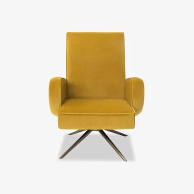Olivia's Liang & Eimil Strata Mustard Occasional Chair