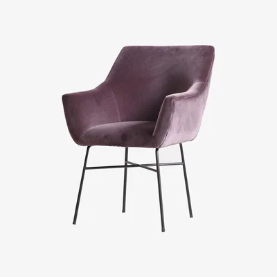 Olivia's Libra Didsbury Occasional Chair Plum