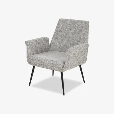Olivia's Liang & Eimil Fiore Occasional Chair Natural And Matt Black Legs