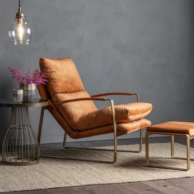 Olivia's Gallery Direct Fabien Ochre Occasional Chair | Outlet
