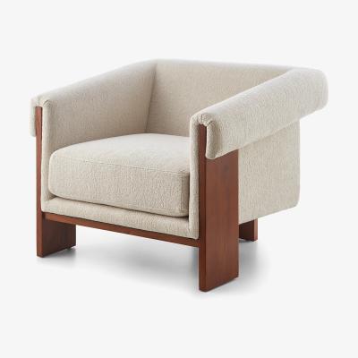 Olivia's Liang and Eimil Maplin Occasional Chair in Lander Shade and Classic Brown
