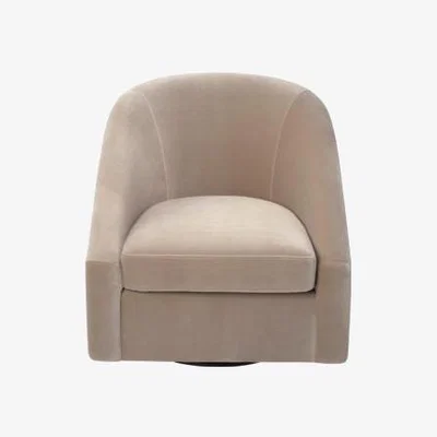 Olivia's Liang & Eimil Berlin Mink Velvet Occasional Chair