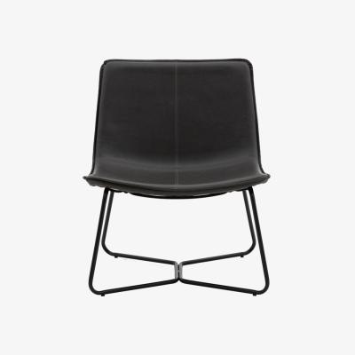 Olivia's Gallery Interiors Hawkline Lounge Chair in Charcoal
