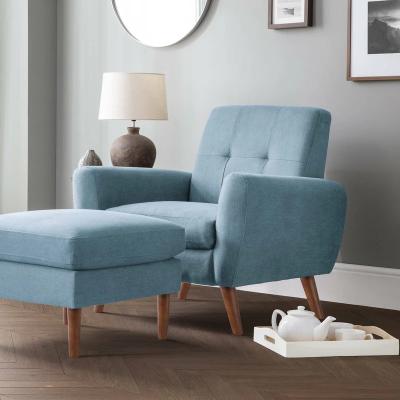 Downtown Julian Bowen Monza Compact Retro Chair - Blue