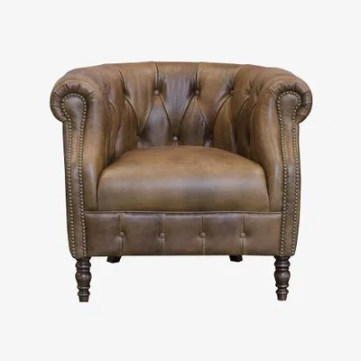 Downtown Alexander & James Jude Leather Chair