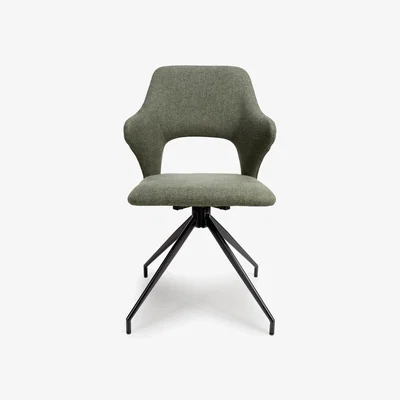 Downtown Scott Fabric Dining Chair - Sage