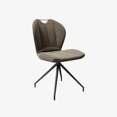 Downtown New York Swivel Dining Chair - Beige