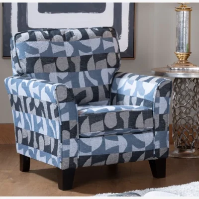 Downtown Taylor Gallery Accent Chair in Fabric - Grade E