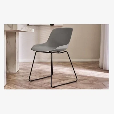 Downtown Julian Bowen Rocco Chair - Light Grey In LightGrey