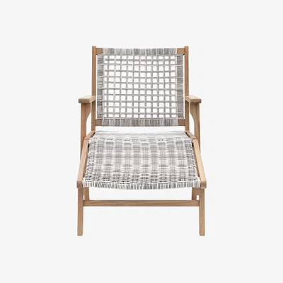 Perch and Parrow Reviver Lounge Chair with Footstool
