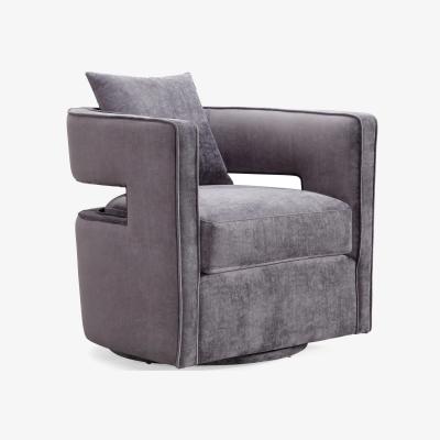 The Range Kennedy Swivel Chair - Grey