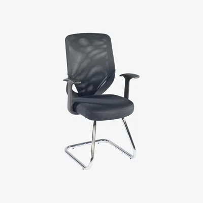 The Range Alphason Atlanta Vistors Chair - Black