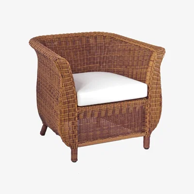 The Range Cozy Bay Jamaica Rattan Arm Chair - Java Honey