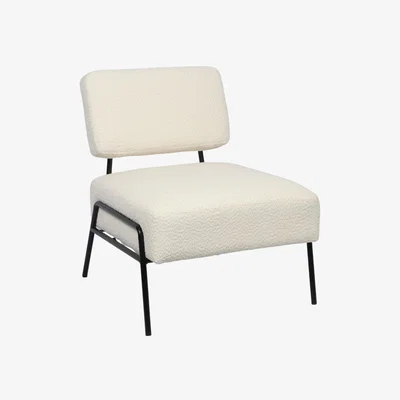 The Range Montana Boucle Chair  - Cream