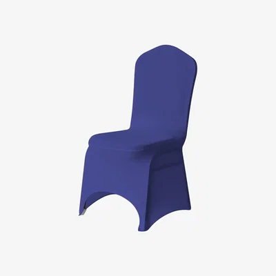 The Range Chair Cover Stretch Fabric Removable Washable Protective Chair Slipcovers - Purple / 34cm