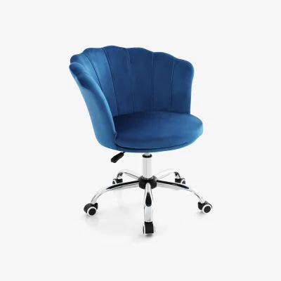 The Range Adjustable Vanity Chair - Blue