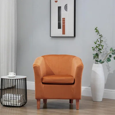 The Range Sarteano Accent Chair - Orange