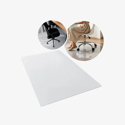 The Range Hometex Solutions Premium Polycarbonate Chair Mat Hard Floors - Clear / 150 x 116 x 0.16cm