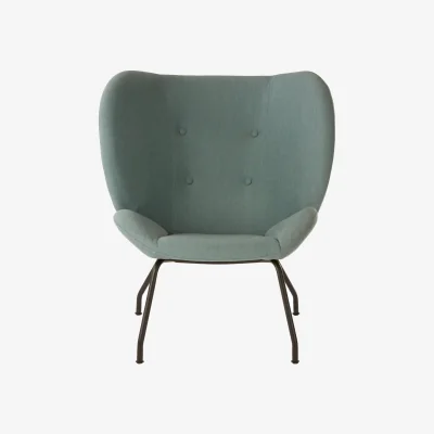 The Range Kolding Green Fabric Accent Chair - Green