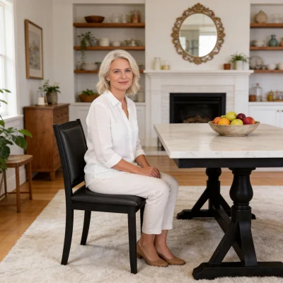 The Range Mid-Century Armless Side Chair