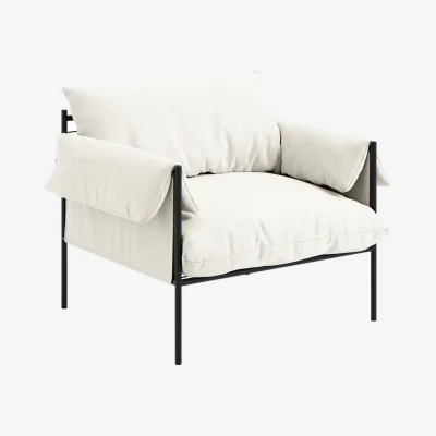 The Range Wardour Chair - White