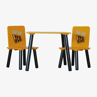 The Range JCB Table and Chairs - Yellow
