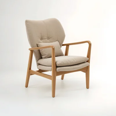 The Range Stockholm Beige Chair - Brown