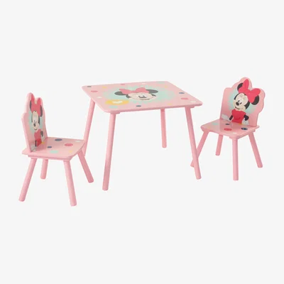 The Range Minnie Table and Chairs - Pink
