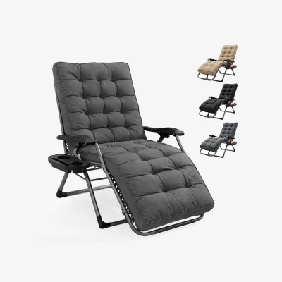 The Range Square Tube Gravity Chair - Grey