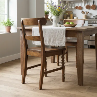 The Range Pair of Wroxton Chairs - Vintage Wood - Vintage