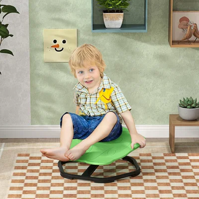 The Range AIYAPLAY Elephant Shape Spinning Chair for Autism 3-6 Years Old - Green