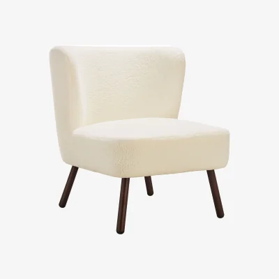 The Range Robina Teddy Chair - Off-white