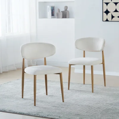 The Range Pair of Salcombe Chairs - White