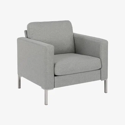 The Range Fabry Chair - Grey Linen
