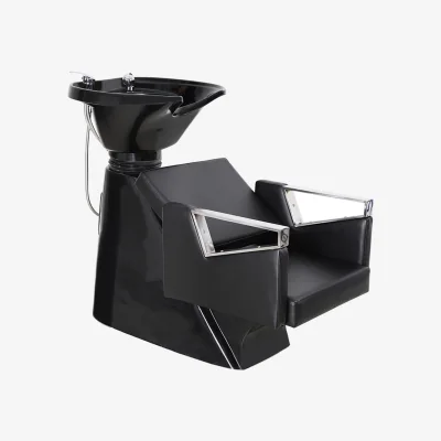 The Range Lifeideas Salon Barber Shampoo Bowls Chair - Black