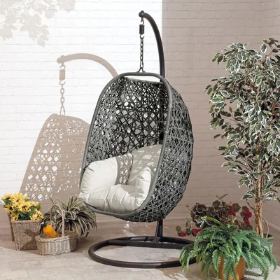 The Range Brampton Cocoon Chair Suntime - Grey