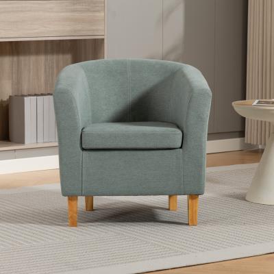 The Range Millie Accent Chair - Duck Egg