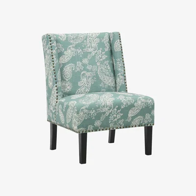 The Range Armless Chair - Floral