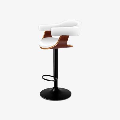The Range Joan Kitchen Swivel Chair - Black and White / Black and White