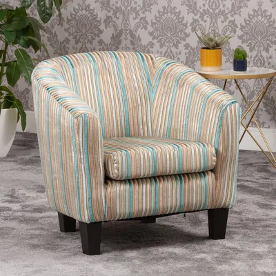 The Range Aurora Tub Chair - Aqua