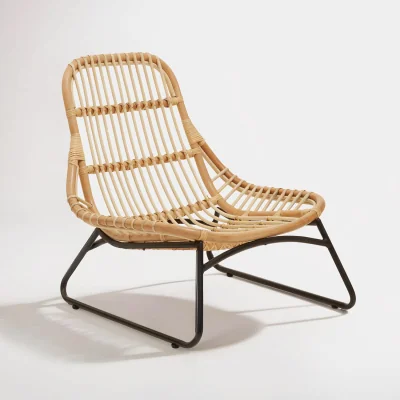 The Range Manado Relax Natural Rattan Chair - Brown