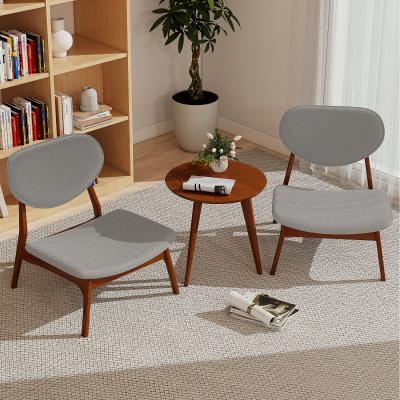The Range Accent Chairs and Table Set - Grey