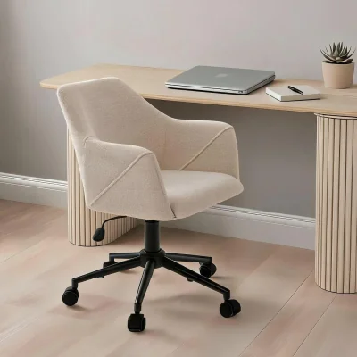 The Range Lumera Swivel Chair - Beige