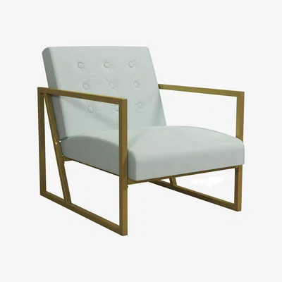 The Range CL Lexington Modern Accent Chair - Teal