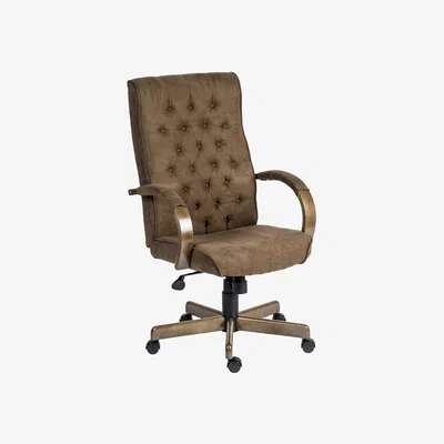 The Range Warwick Executive Chair Suede Effect  - Suede Effect