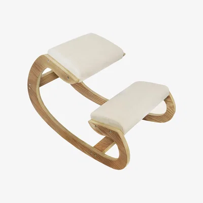 The Range Ergonomic Kneeling Chair - Cream