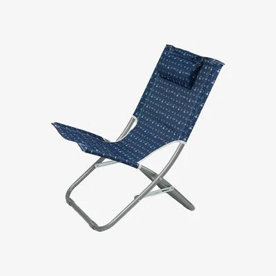 The Range Portable Adult Blue Folding Beach Chair - Blue